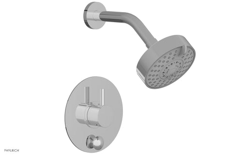 Phylrich BASIC II Pressure Balance Shower and Diverter Set (Less Spout) 4-191