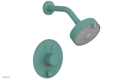 Phylrich BASIC II Pressure Balance Shower and Diverter Set (Less Spout) 4-191