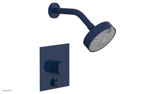 Phylrich BASIC II Pressure Balance Shower and Diverter Set (Less Spout) 4-192