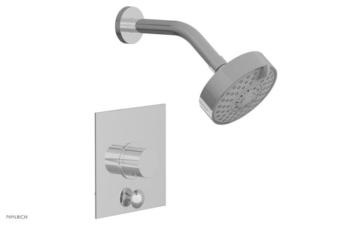 Phylrich BASIC II Pressure Balance Shower and Diverter Set (Less Spout) 4-193