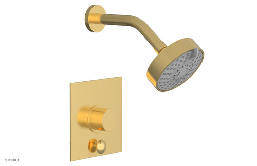 Phylrich BASIC II Pressure Balance Shower and Diverter Set (Less Spout) 4-193