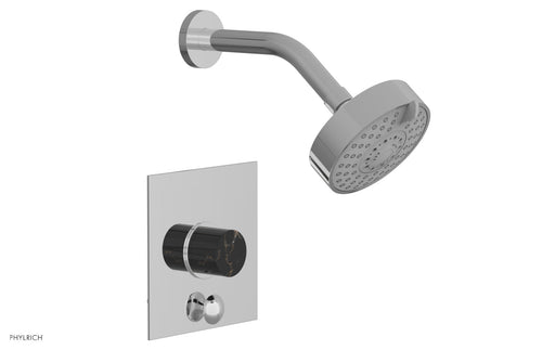 Phylrich BASIC II Pressure Balance Shower and Diverter Set (Less Spout) 4-194