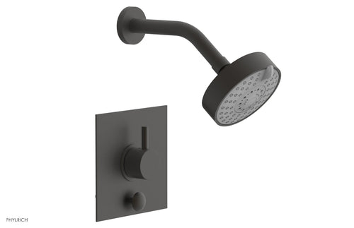 Phylrich BASIC II Pressure Balance Shower and Diverter Set (Less Spout) 4-195