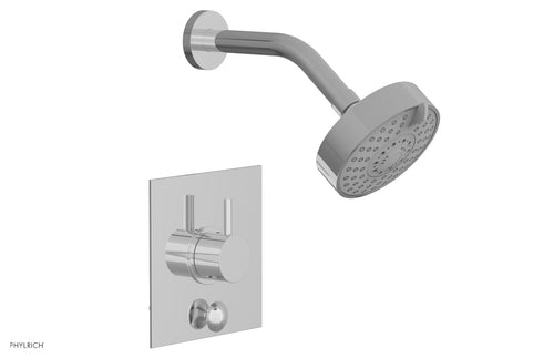 Phylrich BASIC II Pressure Balance Shower and Diverter Set (Less Spout) 4-195