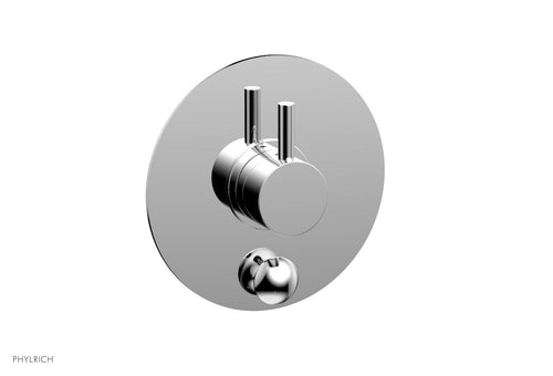 Phylrich BASIC II Pressure Balance Shower Plate with Diverter and Handle Trim Set 4-199