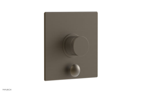 Phylrich BASIC II Pressure Balance Shower Plate with Diverter and Handle Trim Set 4-200