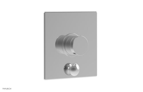 Phylrich BASIC II Pressure Balance Shower Plate with Diverter and Handle Trim Set 4-200