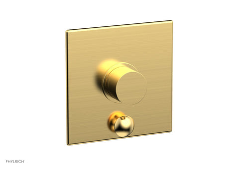 Phylrich BASIC II Pressure Balance Shower Plate with Diverter and Handle Trim Set 4-201