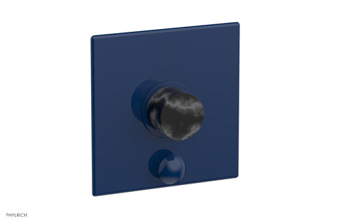 Phylrich BASIC II Pressure Balance Shower Plate with Diverter and Handle Trim Set 4-202