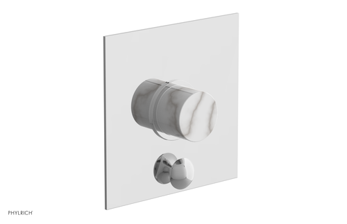 Phylrich BASIC II Pressure Balance Shower Plate with Diverter and Handle Trim Set 4-202