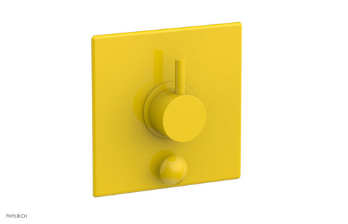 Phylrich BASIC II Pressure Balance Shower Plate with Diverter and Handle Trim Set 4-203