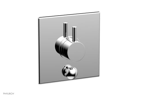 Phylrich BASIC II Pressure Balance Shower Plate with Diverter and Handle Trim Set 4-203