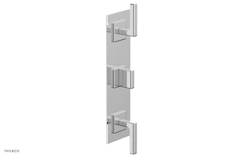 Phylrich MIX Thermostatic Valve with Two Volume Control - Lever Handles 4-216