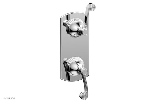 Phylrich 3RING 1/2" Mini Thermostatic Valve with Volume Control Diverter 4-319