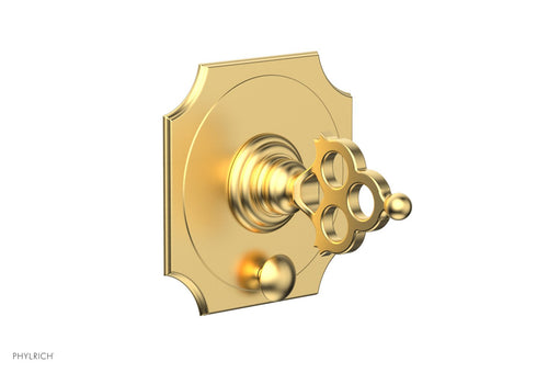Phylrich MAISON Pressure Balance Shower Plate with Diverter and Handle Trim Set 4-470