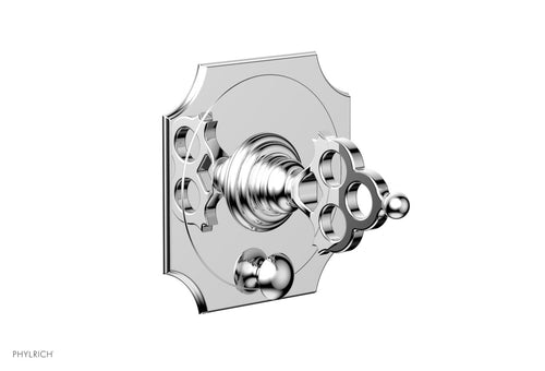 Phylrich MAISON Pressure Balance Shower Plate with Diverter and Handle Trim Set 4-470