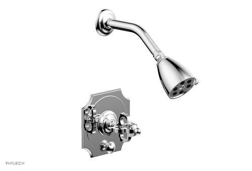 Phylrich COURONNE Pressure Balance Shower and Diverter Set (Less Spout) 4-474
