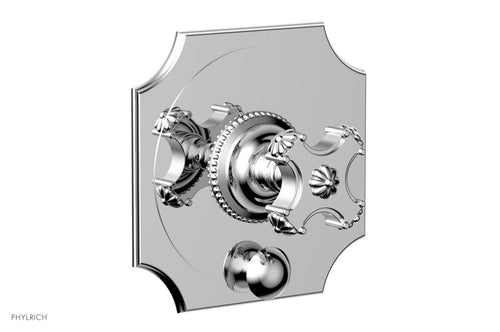 Phylrich MARVELLE Pressure Balance Shower Plate with Diverter and Handle Trim Set 4-479