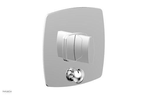 Phylrich RADI Pressure Balance Shower Plate with Diverter and Handle Trim Set 4-516