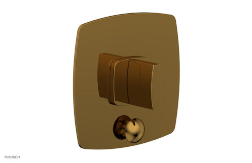 Phylrich RADI Pressure Balance Shower Plate with Diverter and Handle Trim Set 4-516