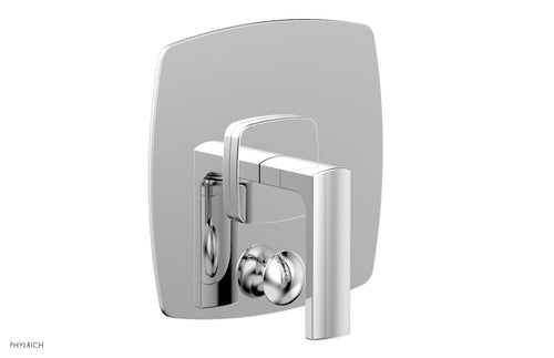 Phylrich RADI Pressure Balance Shower Plate with Diverter and Handle Trim Set 4-517