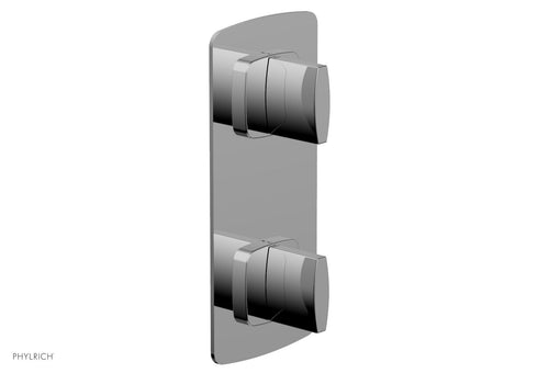 Phylrich RADI 3/4" Thermostatic Valve with Volume Control or Diverter, Blade Handles 4-519