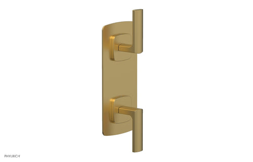 Phylrich RADI 3/4" Thermostatic Valve with Volume Control or Diverter, Lever Handles 4-520