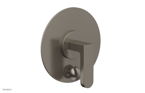 Phylrich ROND Pressure Balance Shower Plate with Diverter and Handle Trim Set 4-554