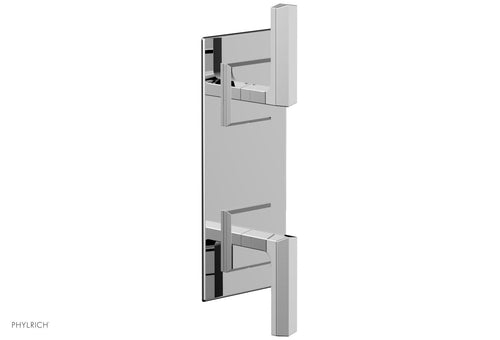 Phylrich DIAMA 3/4" Thermostatic Valve with Volume Control or Diverter, Lever Handles 4-568
