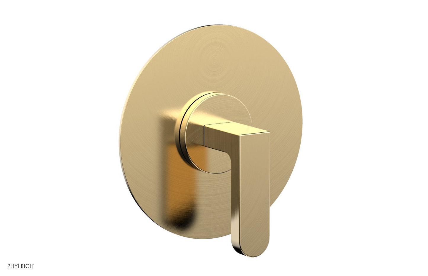 Phylrich ROND Pressure Balance Shower Plate & Handle Trim 4-571