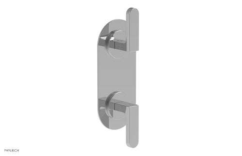 Phylrich ROND 1/2" Thermostatic Valve with Volume Control or Diverter, Lever Handles 4-576