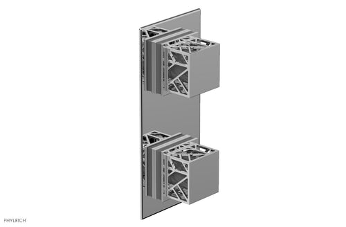 Phylrich JOLIE- Thermostatic Valve with Volume Control or Diverter with "Grey" Accents 4-588