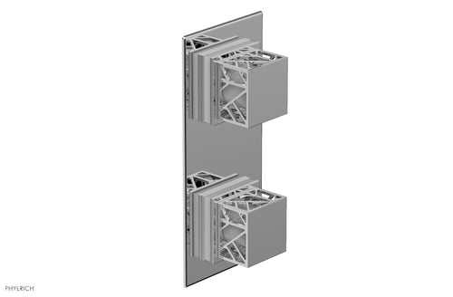 Phylrich JOLIE- Thermostatic Valve with Volume Control or Diverter with "White" Accents 4-588