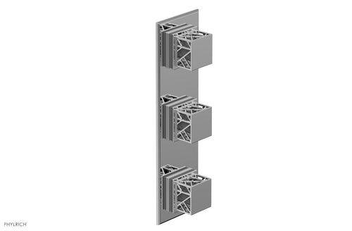 Phylrich JOLIE Thermostatic Valve with Two Volume Control with "Grey" Accents 4-591