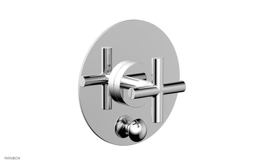 Phylrich TRANSITION - Pressure Balance Shower Plate with Diverter and Handle Trim Set 4-596