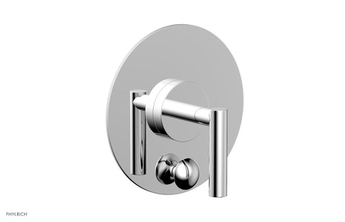 Phylrich TRANSITION - Pressure Balance Shower Plate with Diverter and Handle Trim Set 4-597