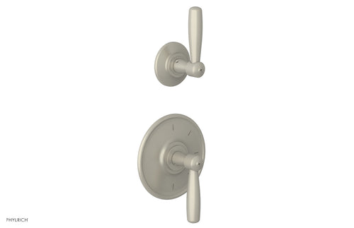 Phylrich WORKS - 3/4" Thermostatic Valve with Volume Control or Diverter, Lever Handles 4-610