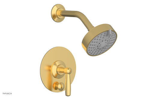 Phylrich WORKS Pressure Balance Shower and Diverter Set (Less Spout), Lever Handle 4-615