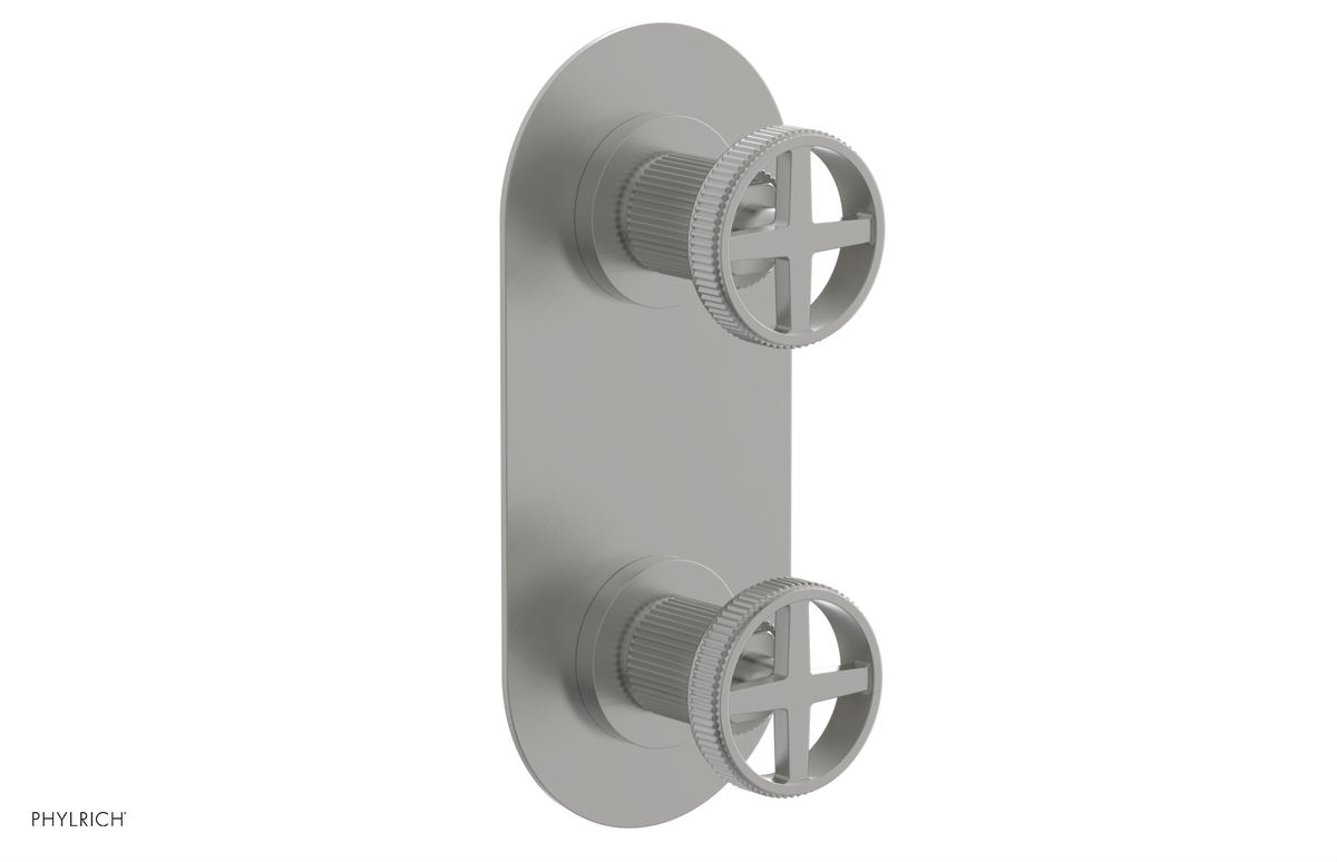 DUSTRIE - Thermostatic Valve with Volume Control or Diverter - Grooved 4-618