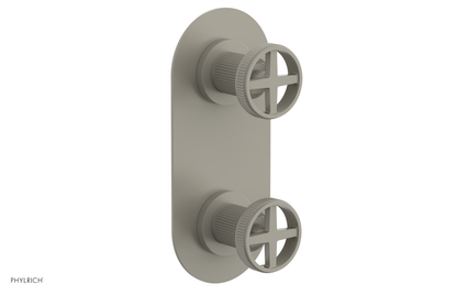DUSTRIE - Thermostatic Valve with Volume Control or Diverter - Grooved 4-618