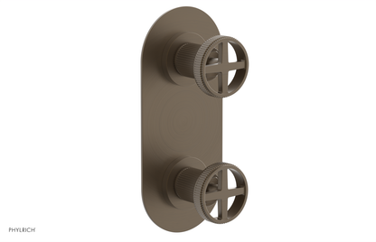 DUSTRIE - Thermostatic Valve with Volume Control or Diverter - Grooved 4-618