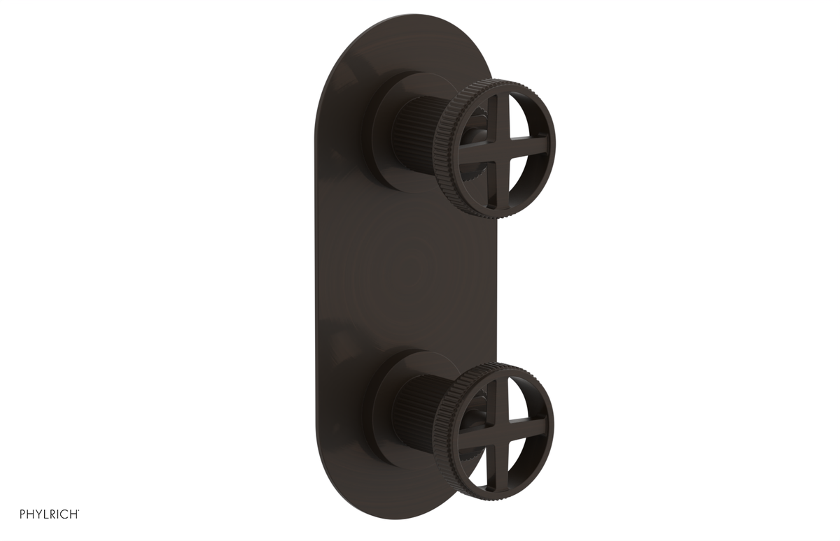 DUSTRIE - Thermostatic Valve with Volume Control or Diverter - Grooved 4-618