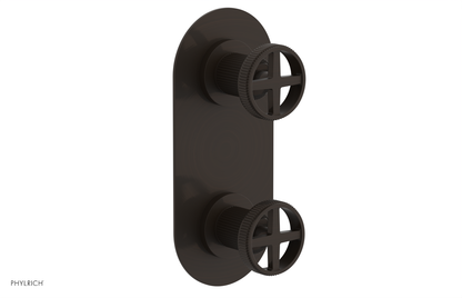 DUSTRIE - Thermostatic Valve with Volume Control or Diverter - Grooved 4-618
