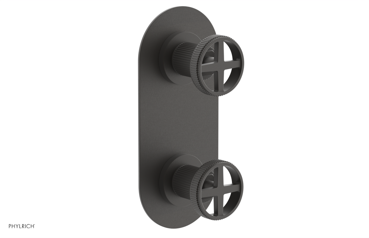 DUSTRIE - Thermostatic Valve with Volume Control or Diverter - Grooved 4-618