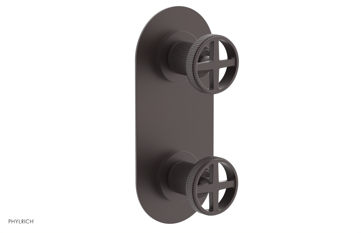 DUSTRIE - Thermostatic Valve with Volume Control or Diverter - Grooved 4-618