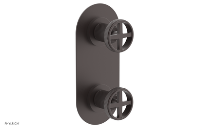 DUSTRIE - Thermostatic Valve with Volume Control or Diverter - Grooved 4-618