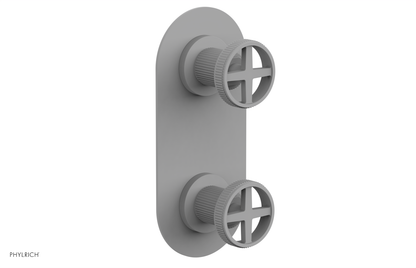 DUSTRIE - Thermostatic Valve with Volume Control or Diverter - Grooved 4-618
