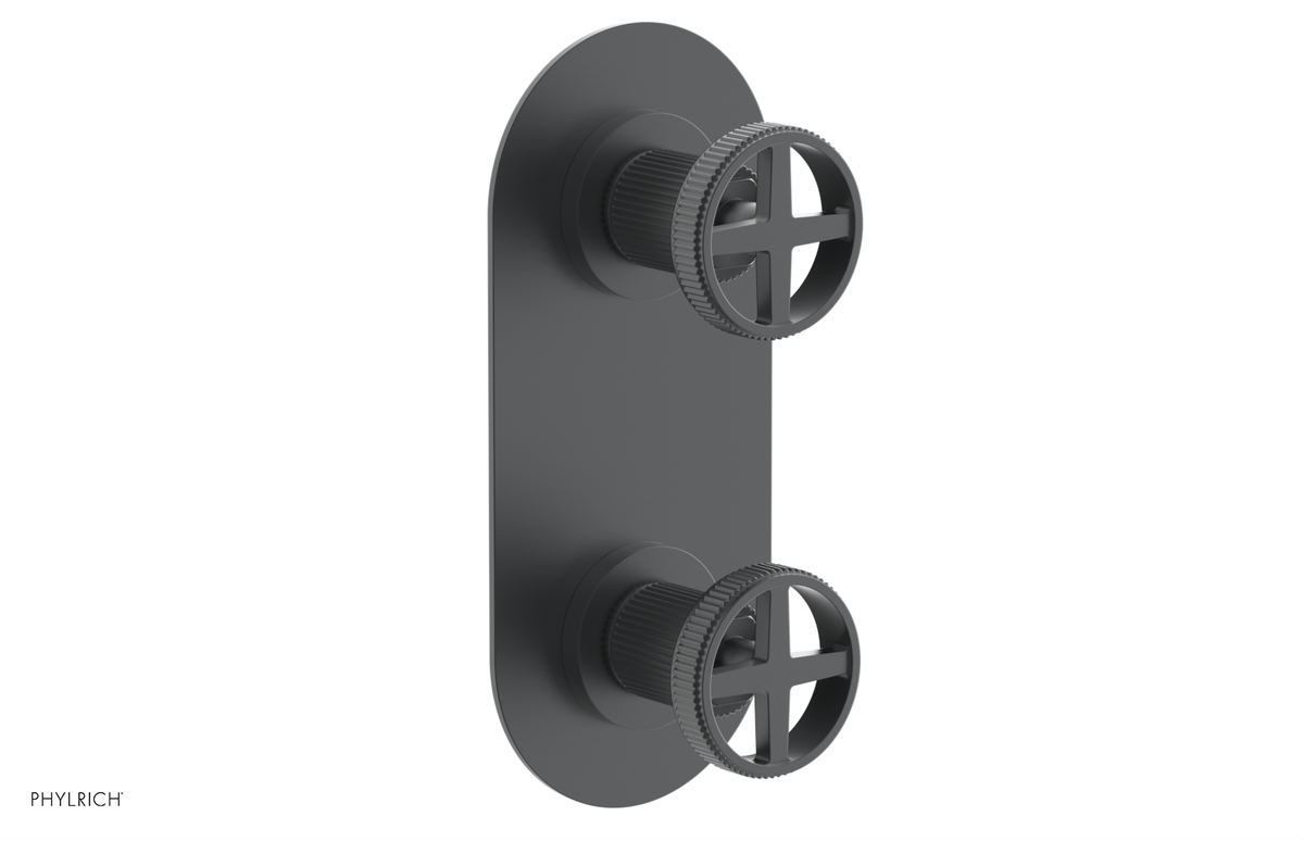 DUSTRIE - Thermostatic Valve with Volume Control or Diverter - Grooved 4-618