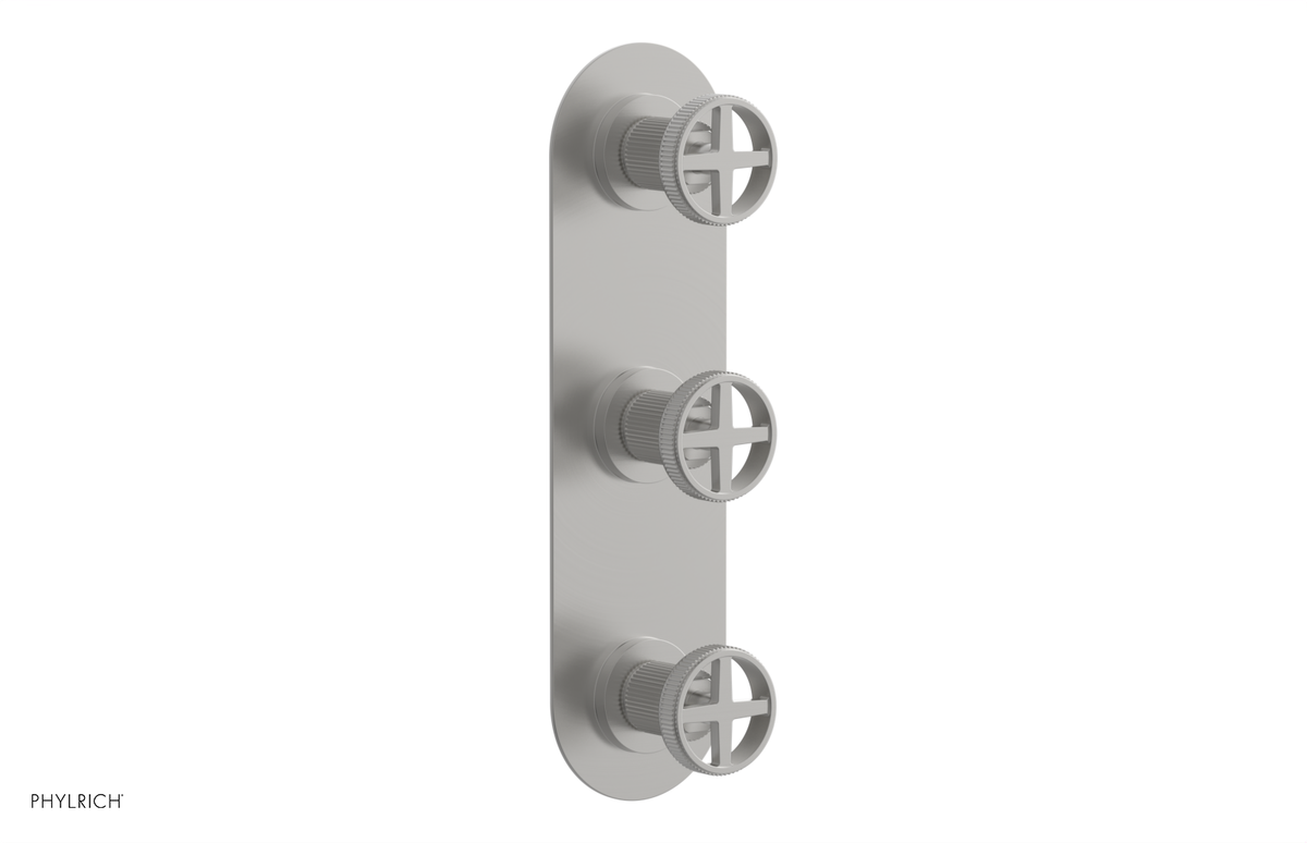 DUSTRIE - Thermostatic Valve with Two Volume Control -  Grooved 4-620