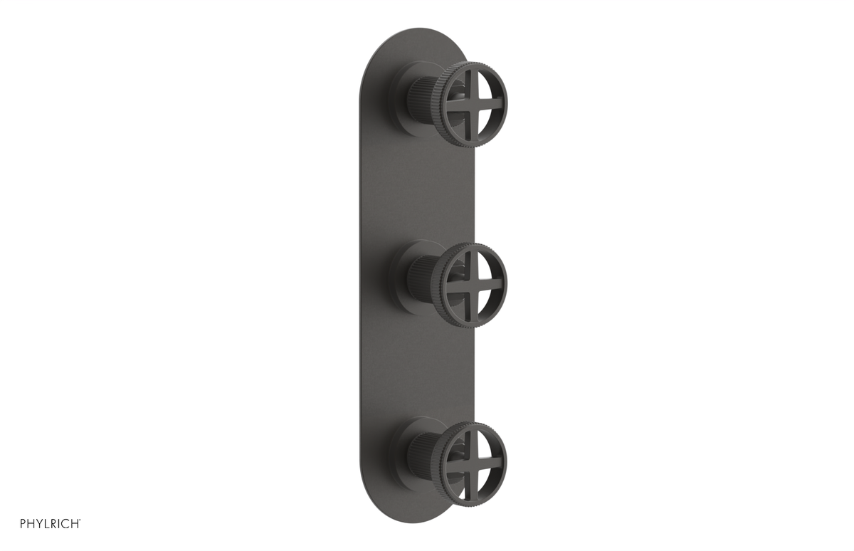 DUSTRIE - Thermostatic Valve with Two Volume Control -  Grooved 4-620